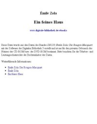 cover of the book Ein feines Haus (Bd. 10)  