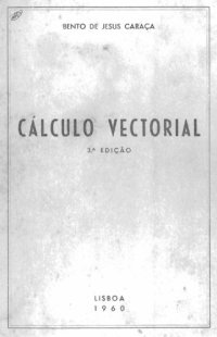 cover of the book Cálculo Vectorial  