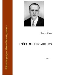 cover of the book L'écume des jours  