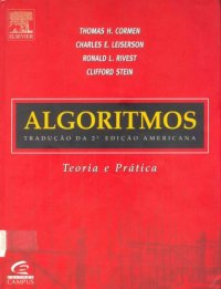 cover of the book ALGORITMOS - TEORIA E PRATICA: TRADUÇÃO DA 2a EDIÇÃO AMERICANA  