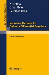 cover of the book Numerical Methods for Ordinary Differential Equations