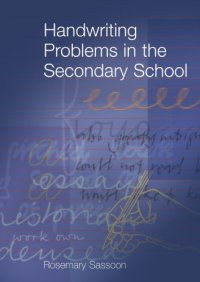 cover of the book Handwriting Problems in the Secondary School  