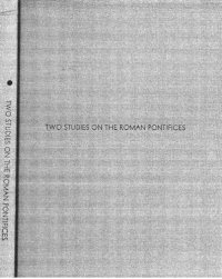 cover of the book Two Studies on the Roman Pontifices (Ancient Religion and Mythology)  