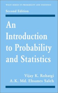 cover of the book An Introduction to Probability and Statistics (Wiley Series in Probability and Statistics)  