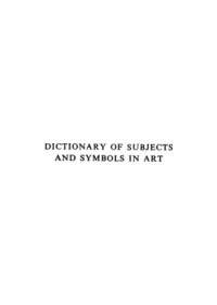 cover of the book Dictionary of Subjects and Symbols in Art  