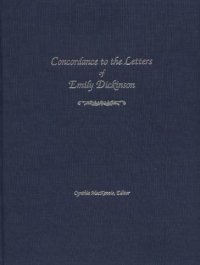 cover of the book Concordance to the Letters of Emily Dickinson  