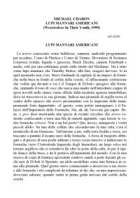 cover of the book Lupi mannari americani  