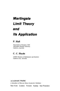 cover of the book Martingale Limit Theory and Its Application (Probability and Mathematical Statistics)