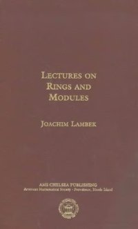 cover of the book Lectures on Rings and Modules  