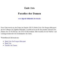 cover of the book Das Paradies der Damen (Bd. 11)  