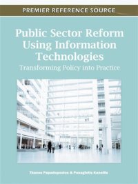 cover of the book Public Sector Reform Using Information Technologies: Transforming Policy into Practice  