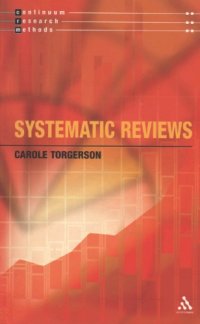 cover of the book Systematic reviews  