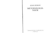 cover of the book Metodologia nauk  