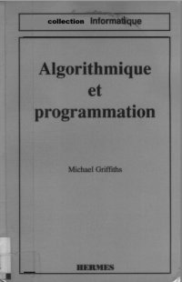 cover of the book Algorithmique et programmation  