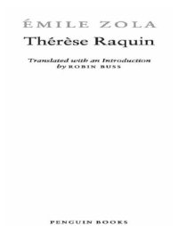 cover of the book Therese Raquin (Penguin Classics)  