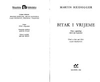 cover of the book Bitak i vrijeme