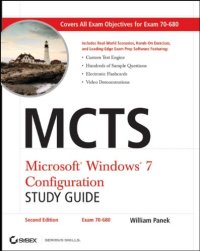 cover of the book MCTS: Microsoft Windows 7 Configuration Study Guide, Second Edition (Exam 70-680)  