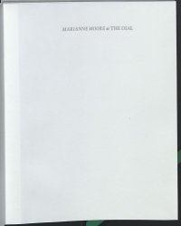 cover of the book Marianne Moore at the Dial Commissions an Article on the Movies: Six Letters to Ralph Block and his Article