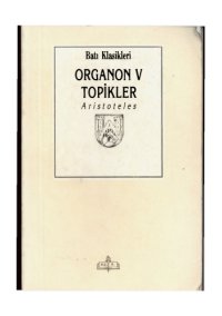 cover of the book Organon V, Topikler  