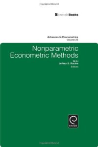 cover of the book Nonparametric Econometric Methods (Advances in Econometrics)