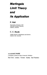 cover of the book Martingale Limit Theory and Its Application