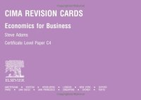 cover of the book CIMA Revision Cards: Economics for Business  