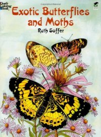 cover of the book Exotic Butterflies and Moths (Dover Pictorial Archives)  