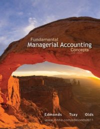 cover of the book Fundamental Managerial Accounting Concepts, Sixth Edition  