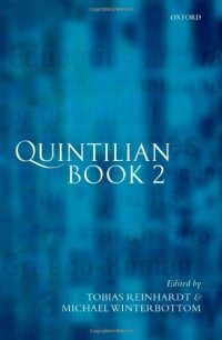 cover of the book Quintilian Institutio Oratoria: Book 2 (Bk. 2)  