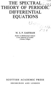 cover of the book The Spectral Theory of Periodic Differential Equations  