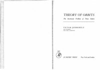 cover of the book Theory of Orbits - The Restricted Problem of Three Bodies  