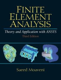 cover of the book Finite element analysis: theory and application with ANSYS  