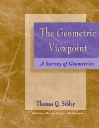 cover of the book The geometric viewpoint: a survey of geometries  