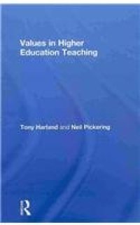 cover of the book Values in higher education teaching  