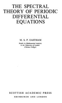 cover of the book The Spectral Theory of Periodic Differential Equations  