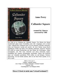 cover of the book Callander Square  