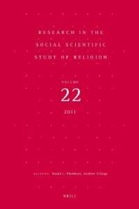 cover of the book Research in the Social Scientific Study of Religion  