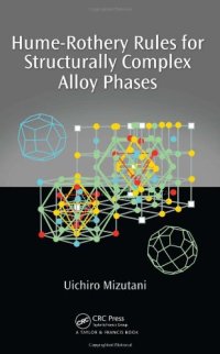 cover of the book Hume-Rothery Rules for Structurally Complex Alloy Phases  