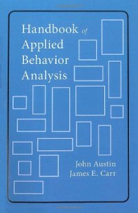 cover of the book Handbook of Applied Behavior Analysis  