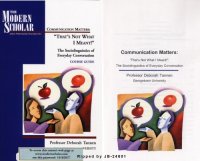 cover of the book Communication Matters: That's not what I mean: The sociolinguistics of everyday conversation  