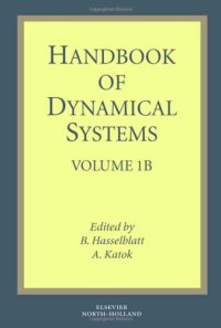 cover of the book Handbook of dynamical systems