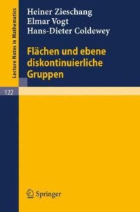 cover of the book Flachen und ebene diskontinuierliche Gruppen