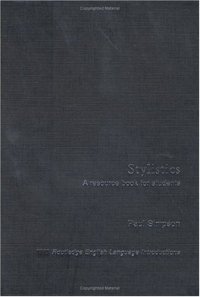 cover of the book Stylistics: A Resource Book for Students (Routledge English Language Introductions)  