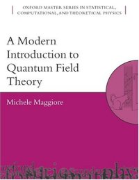 cover of the book A Modern Introduction to Quantum Field Theory  