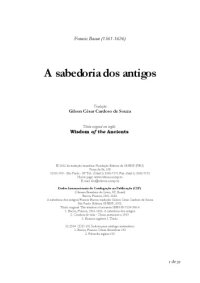 cover of the book A sabedoria dos antigos  