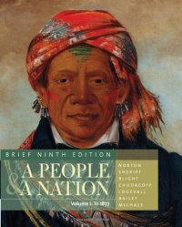 cover of the book A People and a Nation: A History of the United States, Volume I : To 1877, Brief Ninth Edition  