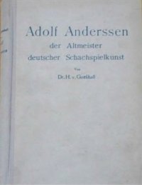 cover of the book Adolf Anderssen der Altmeister deutscher Schachspielkunst