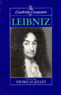 cover of the book The Cambridge Companion to Leibniz (Cambridge Companions to Philosophy)  