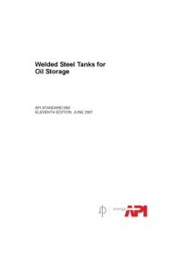 cover of the book Welded Steel Tanks for Oil Storage  