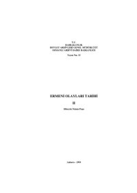 cover of the book Ermeni Olayları Tarihi Cilt II  